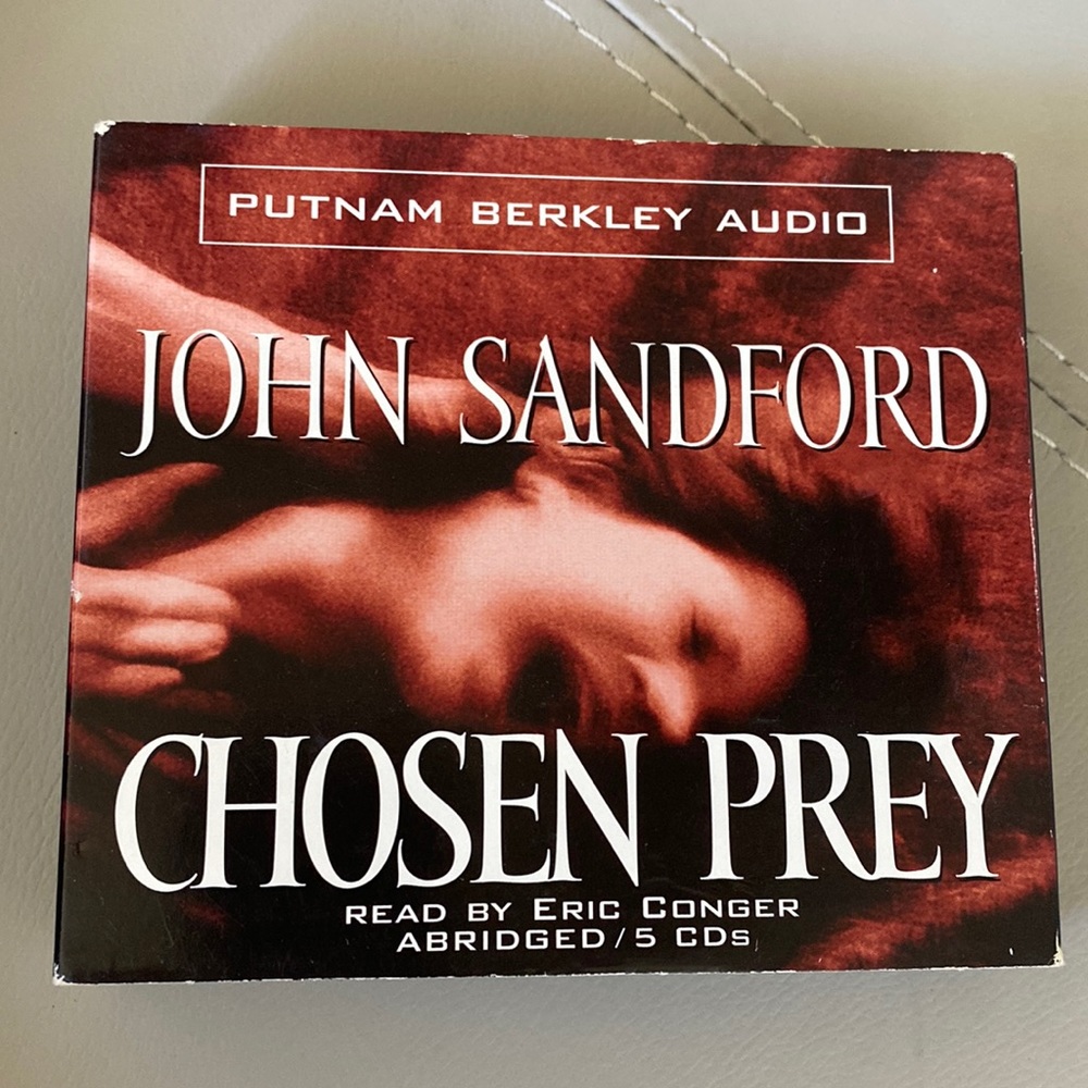 John sandford Chosen Prey 5 cd set audio book